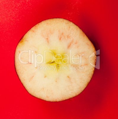 slice of apple