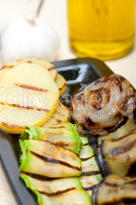 grilled assorted vegetables