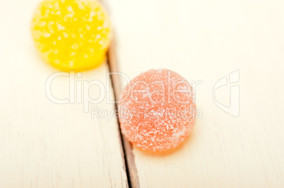 sugar jelly fruit candy