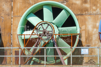 Industriegebäude, Kühlwerk, Rotor