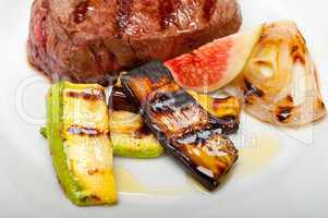 grilled beef filet mignon