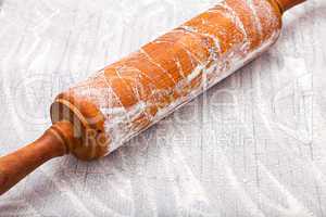 Floured Rolling pin and Baking board