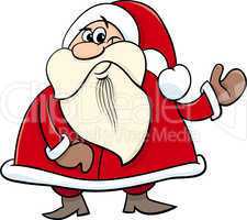 santa claus cartoon illustration