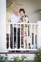 Attractive Chinese Couple Enjoying Their House