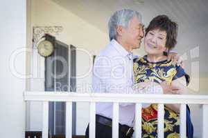 Attractive Chinese Couple Enjoying Their House