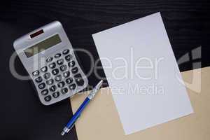 Clean sheet and a calculator