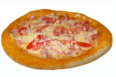 tasty pizza isolated