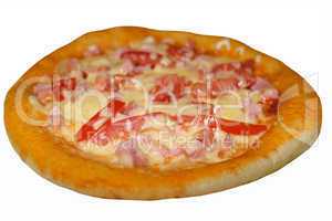 tasty pizza isolated