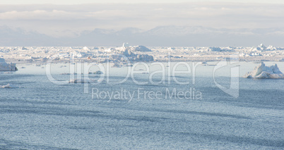 Arctic landscape in Greenland