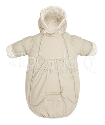 Baby snowsuit bag