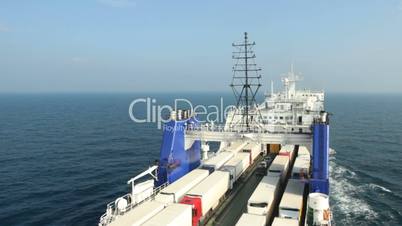 big cargo ferry