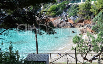 ein Strand in Spanien