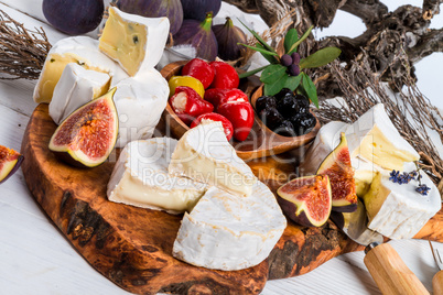 soft cheese antipasti