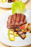 grilled beef filet mignon