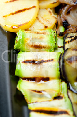 grilled assorted vegetables