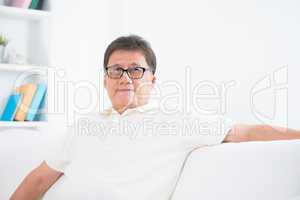 Mature Asian man portrait