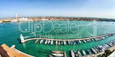 View of Venice from Basilica Santa Maria della Salute