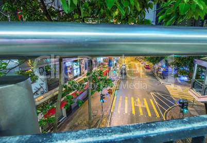 HONG KONG - MAY 7, 2014: The world famous trans city escalator.
