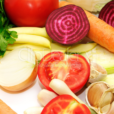 fruits and vegetables