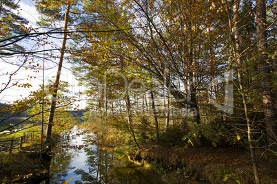 HDR capture of an autumnal landscape in Bavaria