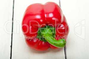 fresh red bell peppers