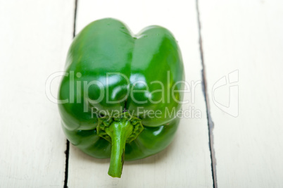 fresh green bell pepper