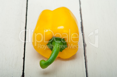 fresh yellow  bell pepper