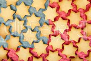 christmas biscuits america flag