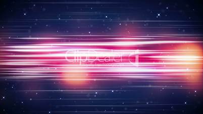 lines and particles abstract loopable background