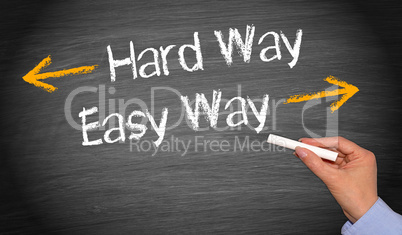 Hard Way and Easy Way