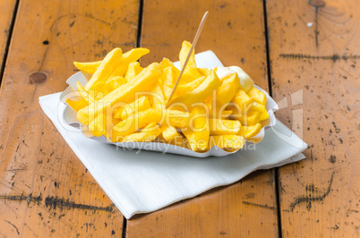 Schale Pommes Frites