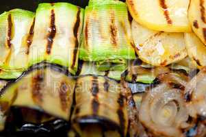 grilled assorted vegetables