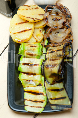 grilled assorted vegetables