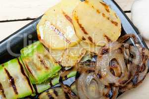 grilled assorted vegetables