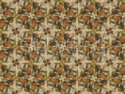 Ethnic pattern. Abstract kaleidoscope  fabric design.