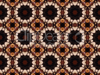 Ethnic pattern. Abstract kaleidoscope  fabric design.