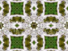 Ethnic pattern. Abstract kaleidoscope  fabric design.