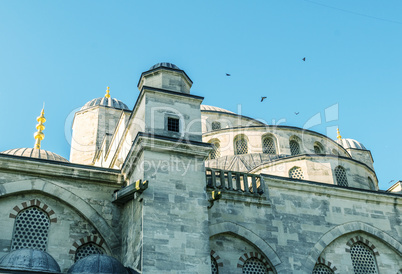 Istanbul. Blue Mosque exterior view