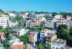 Homes and skyline of Istanbul