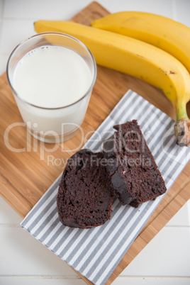 Schokoladen Bananenbrot Schokoladen Bananenbrot
