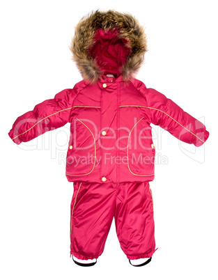 Childrens snowsuit fall