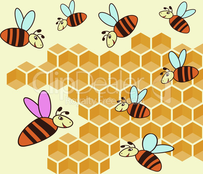 Beehive And Honeycomb