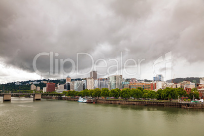 Downtown Portland cityscape