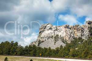 Mount Rushmore monument in South Dakota