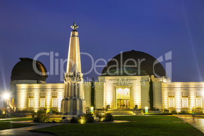 Griffith observatory in Los Angeles