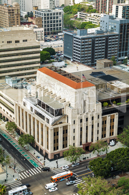 The Los Angeles Times building