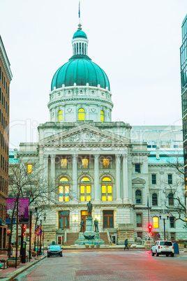 Indiana state capitol building