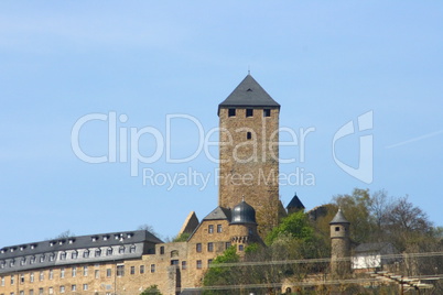 View of the castle Lichtenberg