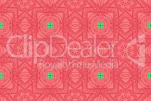 Ethnic pattern. Abstract kaleidoscope  fabric design.