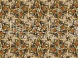 Ethnic pattern. Abstract kaleidoscope  fabric design.